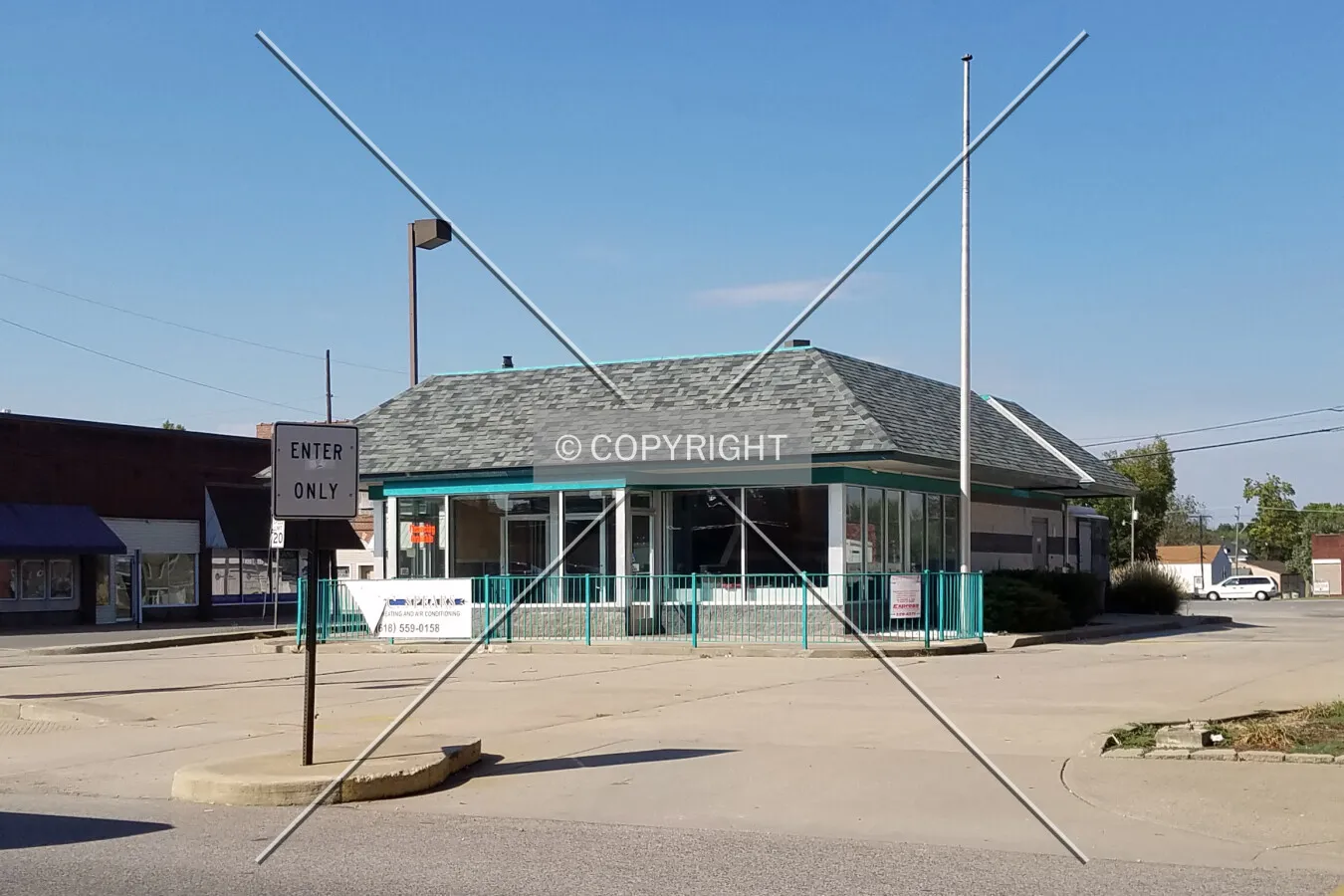 View from the southeast; October 14, 2017