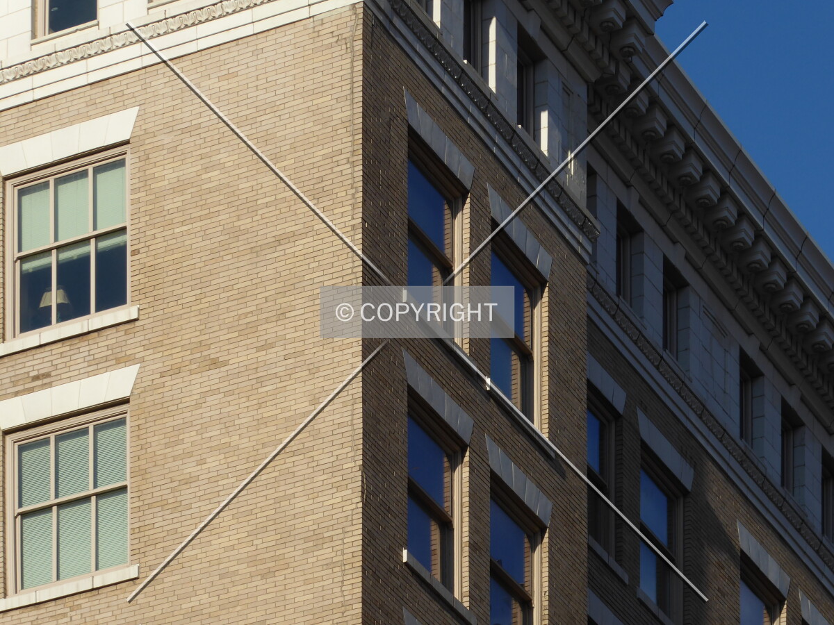 Northeast corner detail