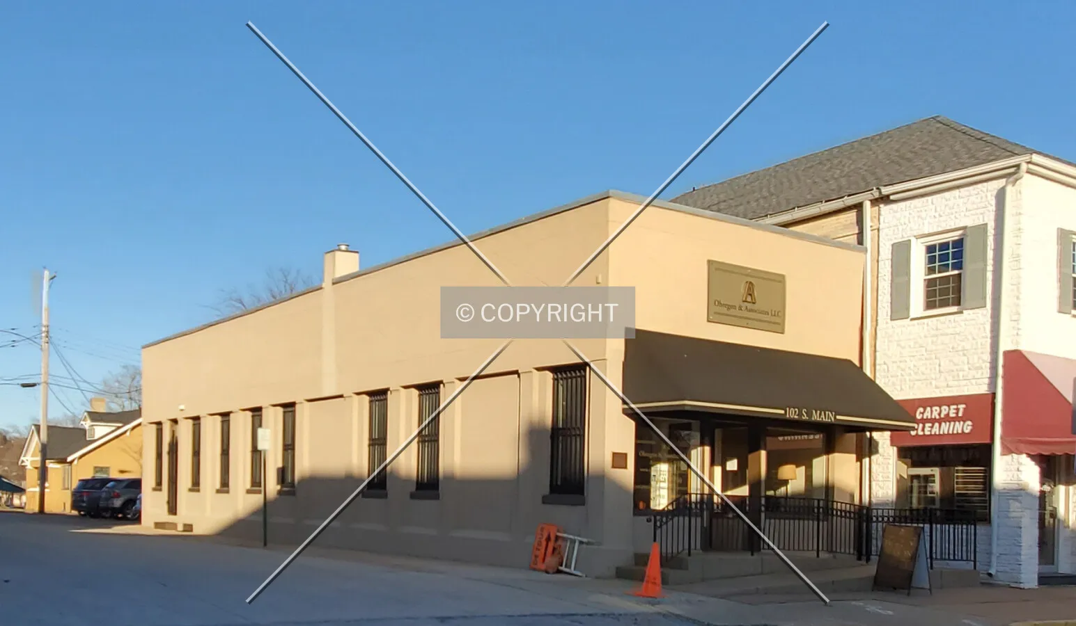 Northwest view; March 5, 2020