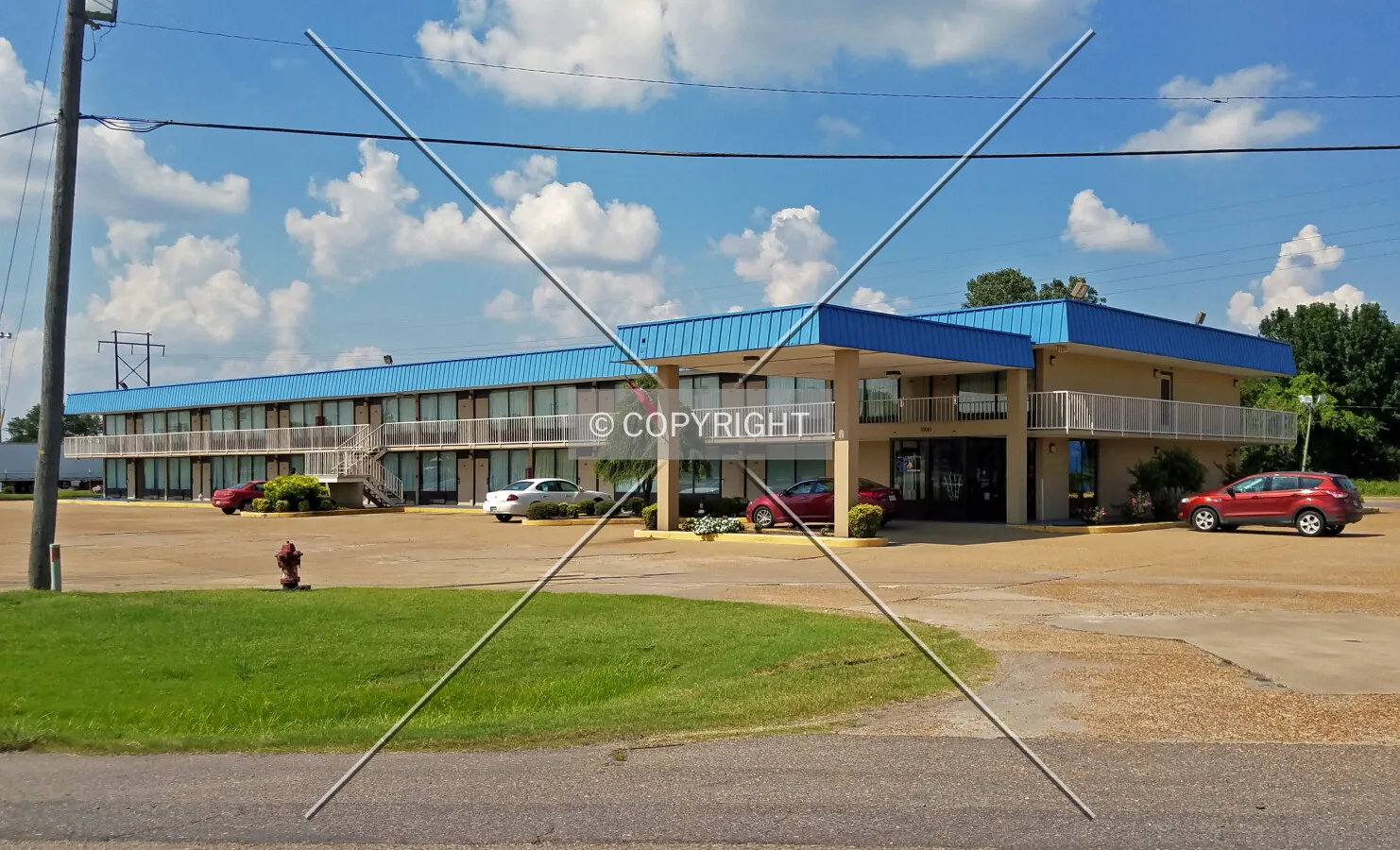 View from the southeast; August 31, 2016