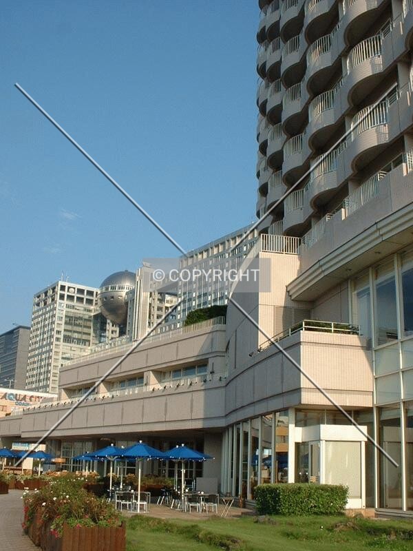 With Fuji TV Building