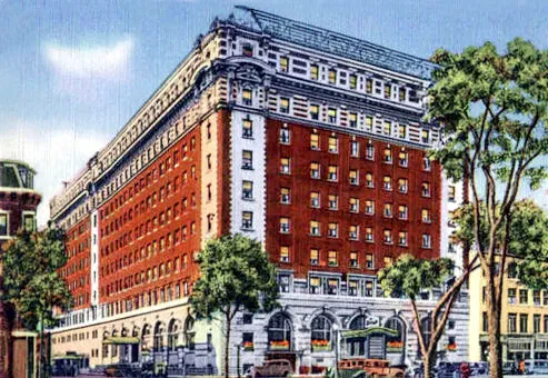 View from the northeast at Portland and Franklin Streets