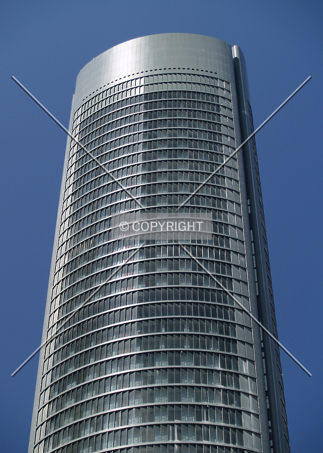 Looking up from the east