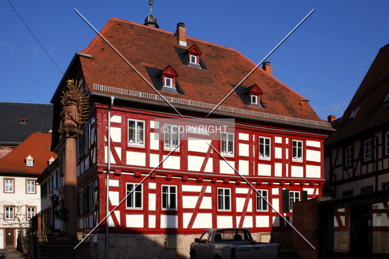 View from the southwest