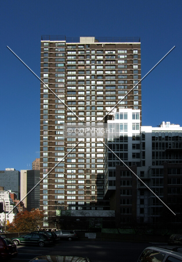 View from the southwest on 2nd Avenue