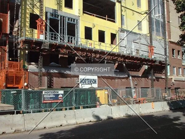 Street level, across 10th Avenue