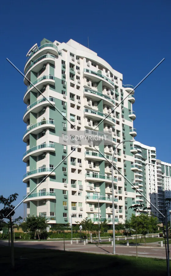 Side elevation from street level