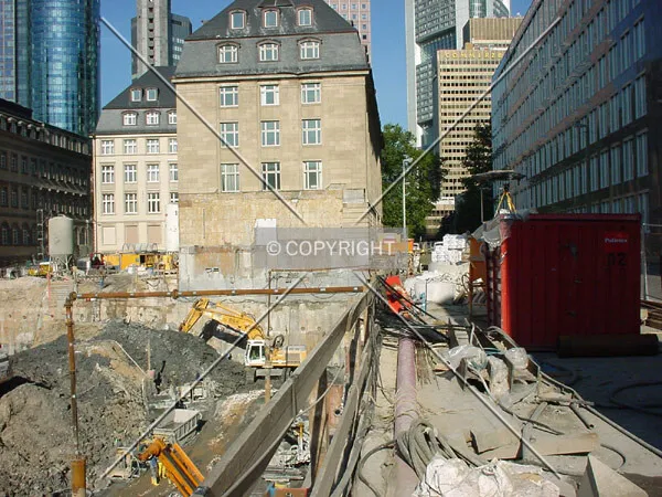 View over the site