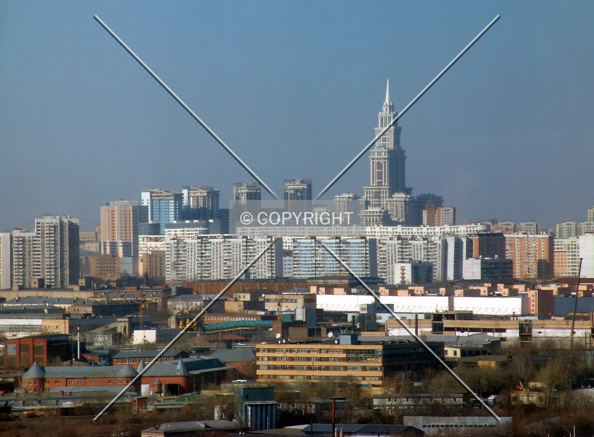 View from Zapad's 18th floor