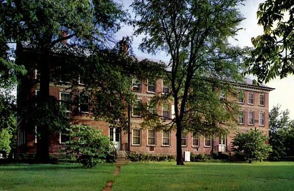 Vintage view from the south