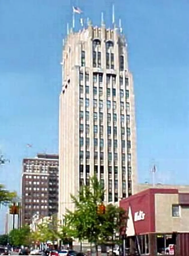 View from southeast along Michigan Avenue