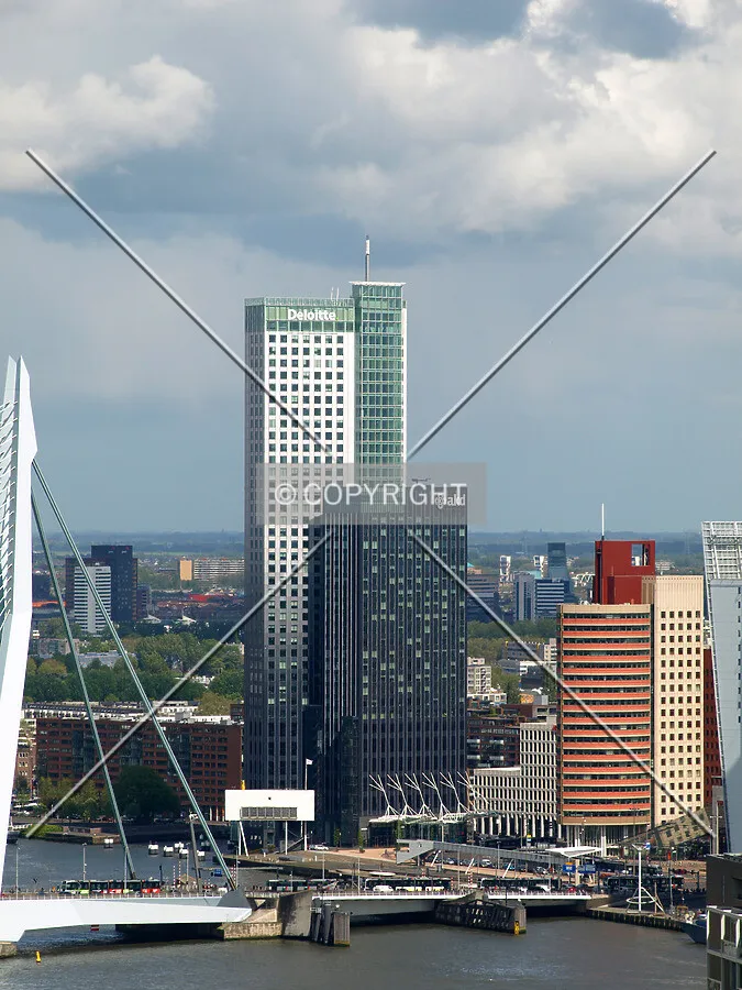 Looking east from the Euromast