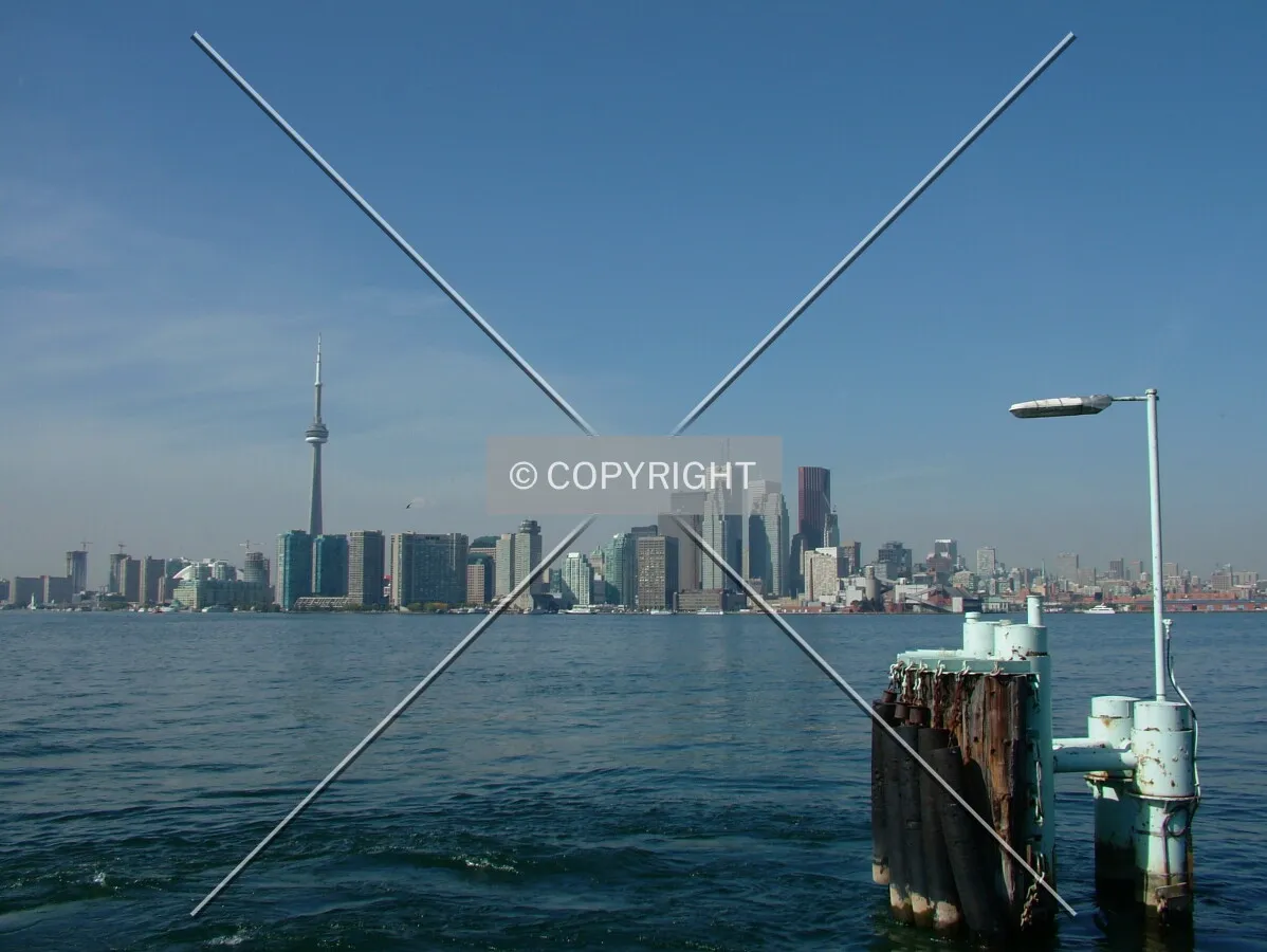 View from ferry dock in Ward's Island