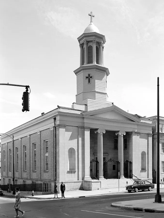 Vintage view from the west