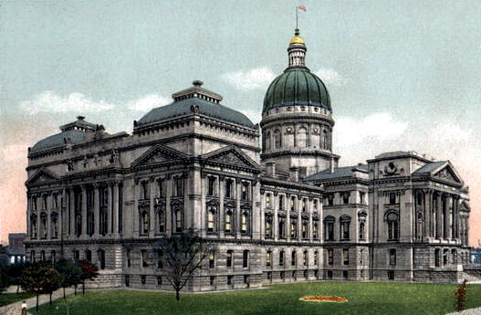 Vintage view from the southeast