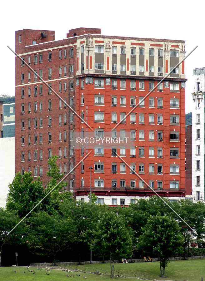 From Wheeling Island to the northwest