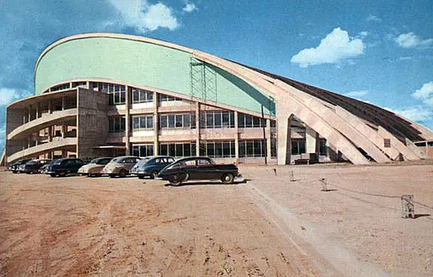 Vintage view from the south