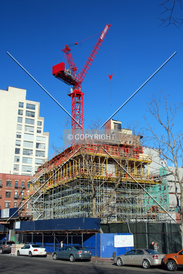 Viewed from the west across 6th Avenue