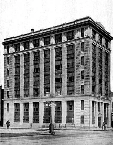 Vintage view from the southeast