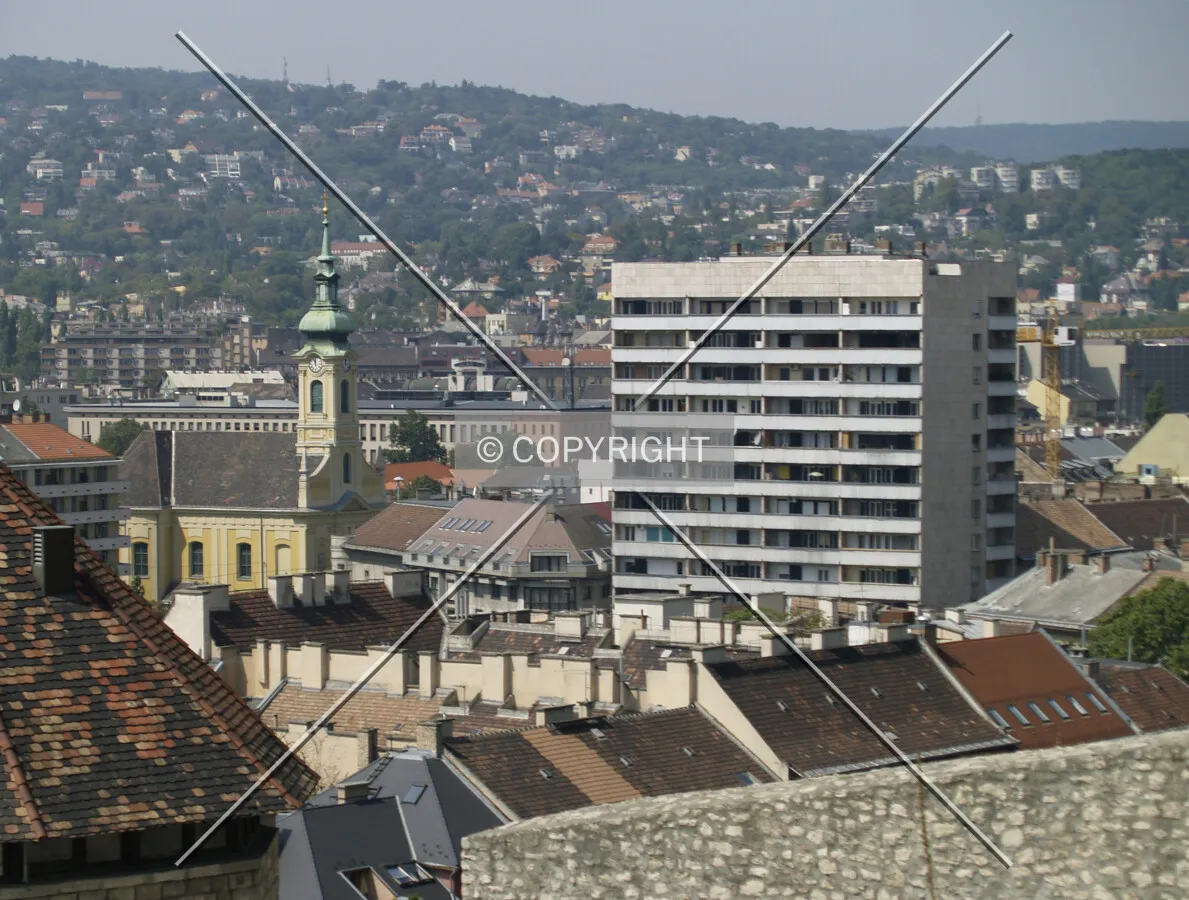View from the southeast