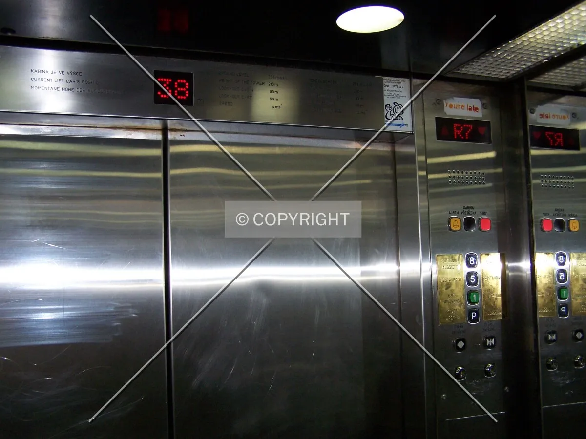 Elevator car interior