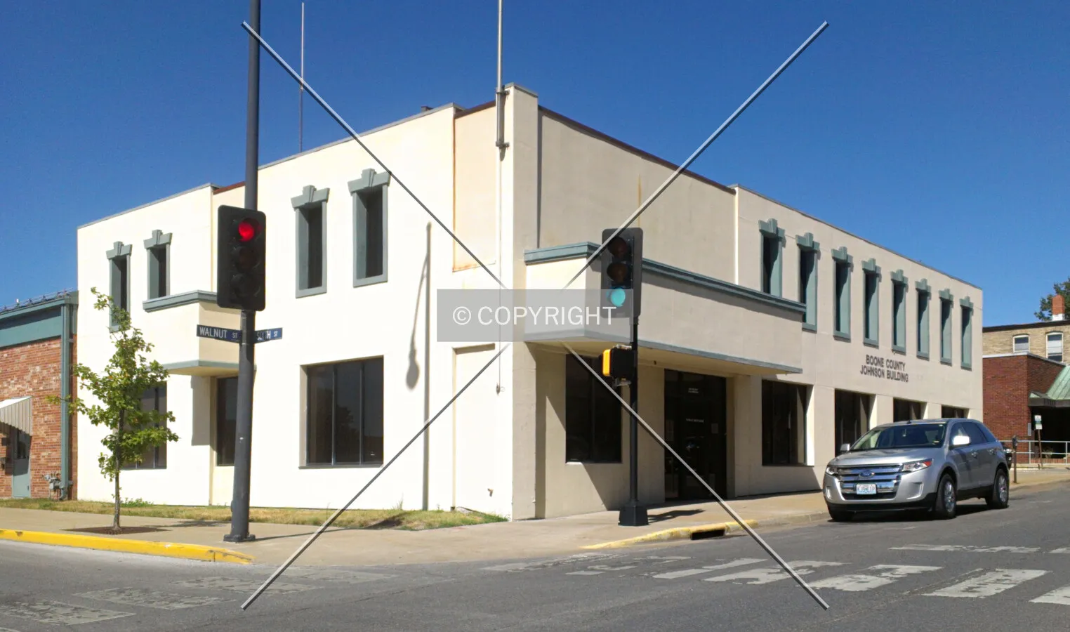 View from the southwest; July 27, 2012