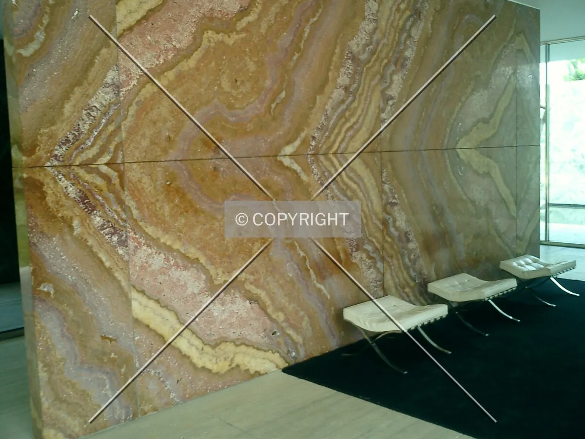 Barcelona Pavilion by Mies van der Rohe