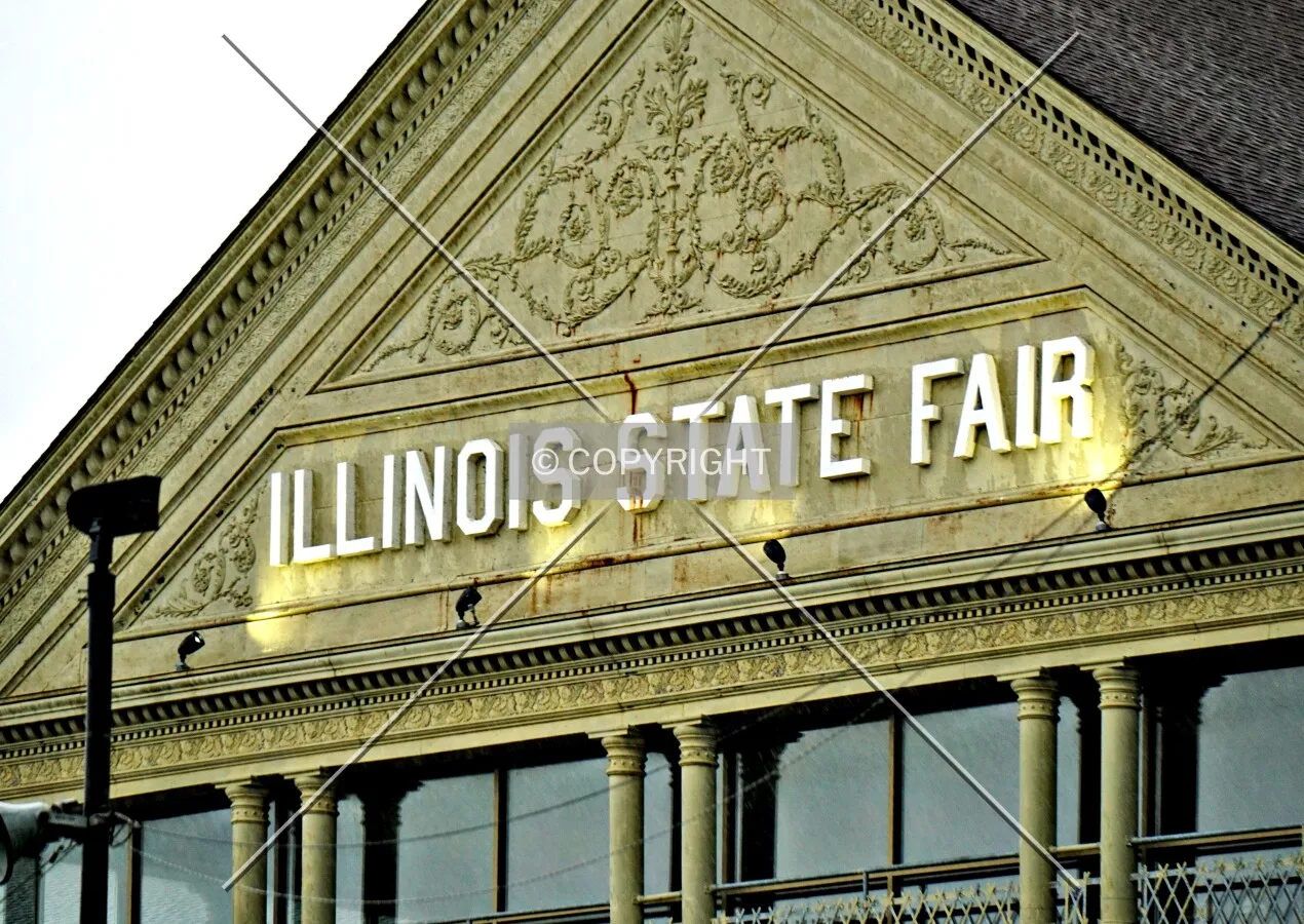 Signage on the south facade; June 27, 2020