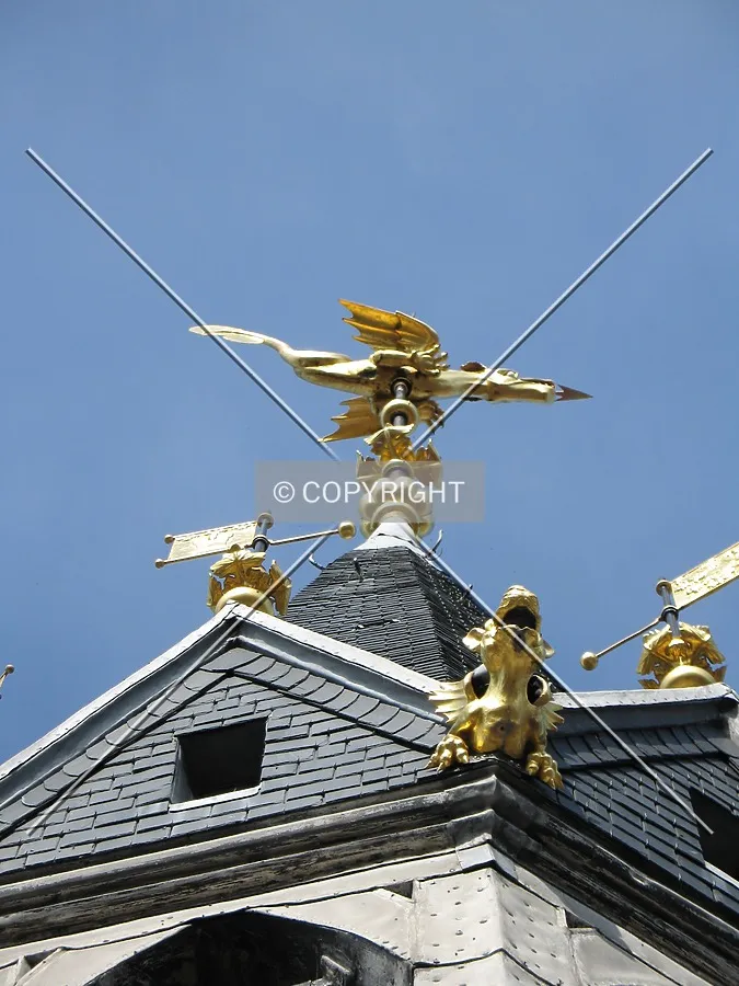 Dragon on the top spire