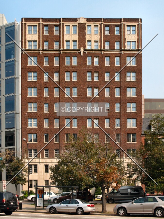 Full south elevation from Pennsylvania Avenue