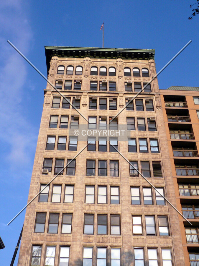 View of the east facade