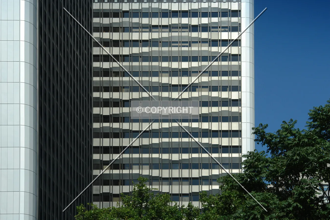 Offices behind the WestendGate facade