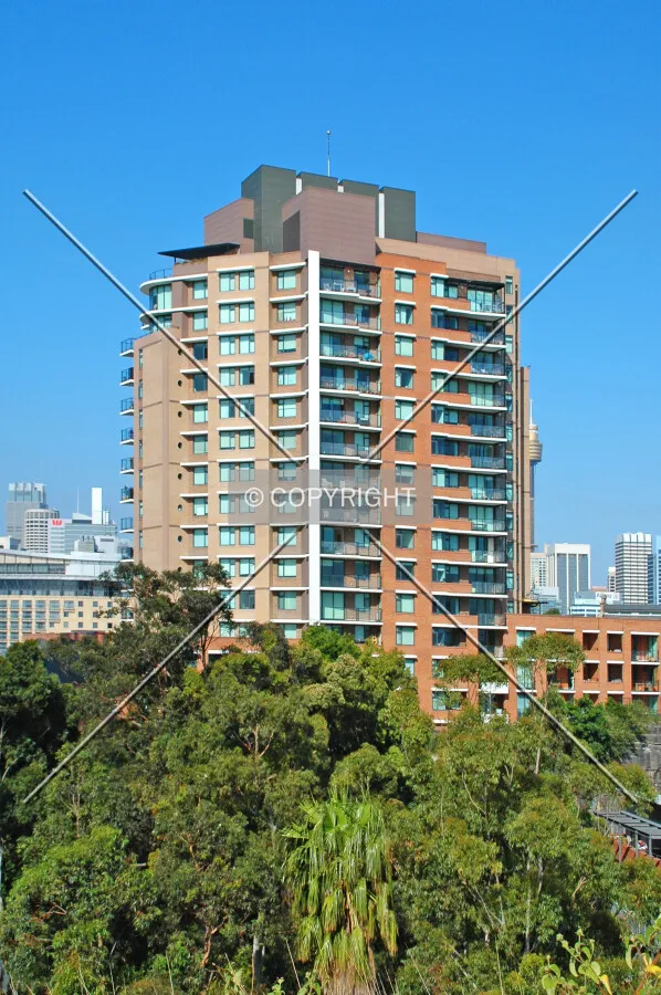 As seen from the west
