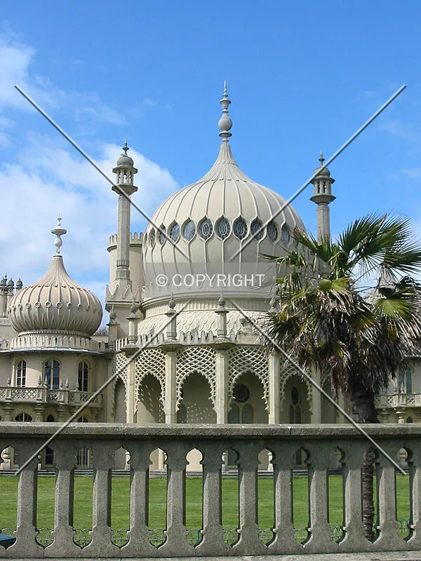The imposing Royal Pavillion