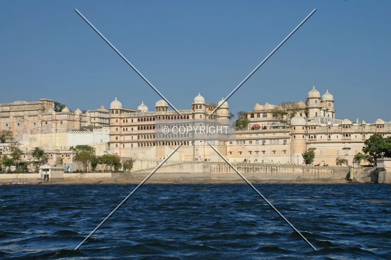 As seen from the lake