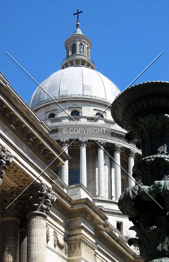 Looking up at the dome