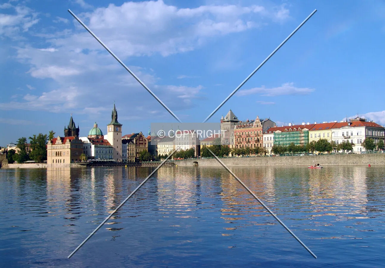 View from Střelecký Island