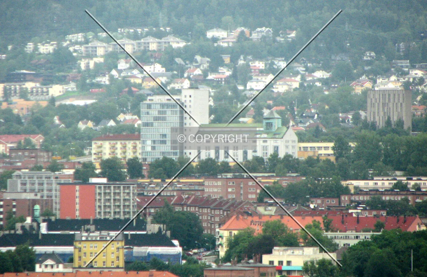 View from the southwest