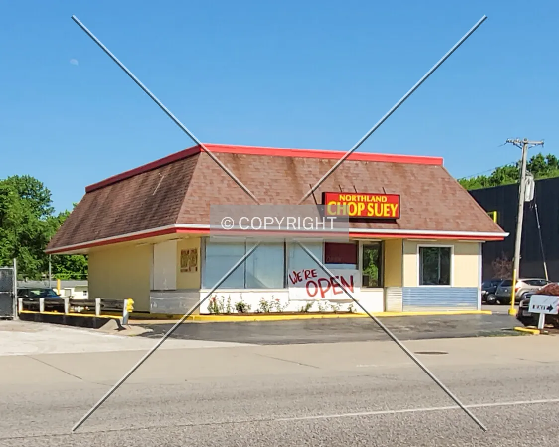 Northwest view; May 31, 2020