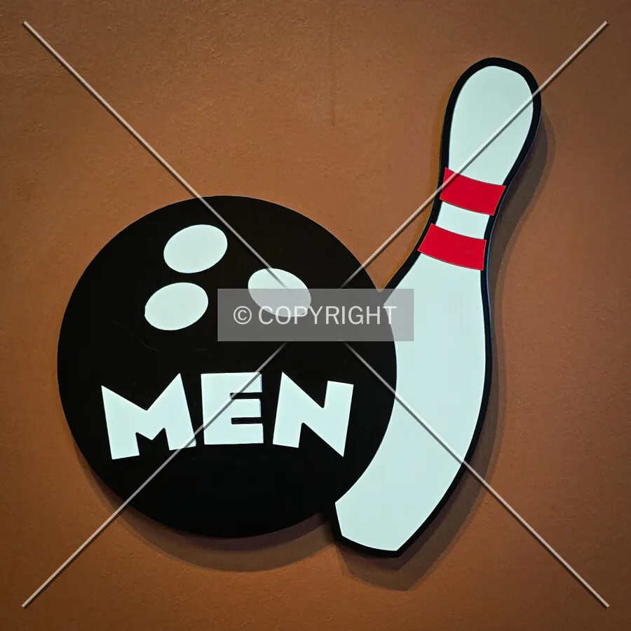 Restroom sign, Saturday May 10, 2025