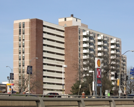 View from the southwest