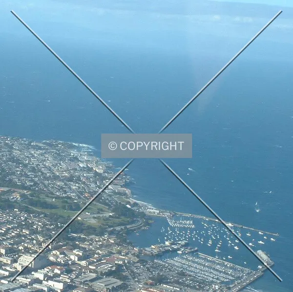 Downtown Monterey and small craft harbor