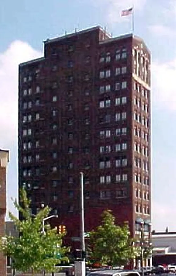View from the southwest along Michigan Avenue