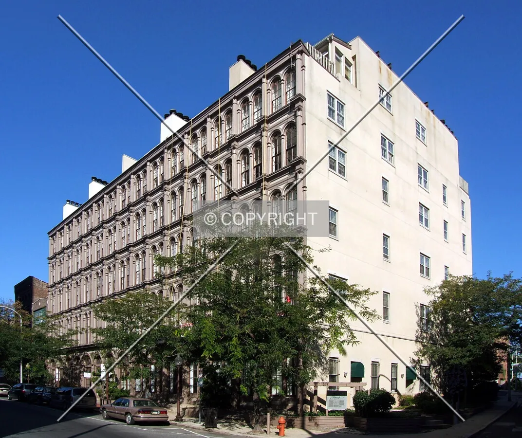 View from the southeast