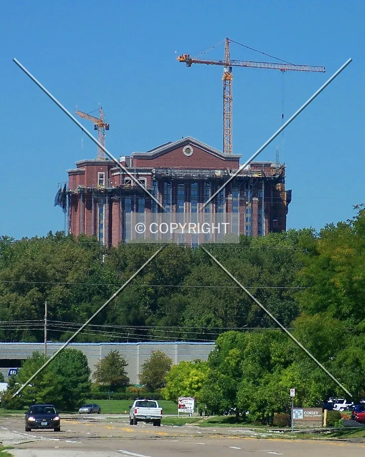 View from the city of Maryland Heights to the east