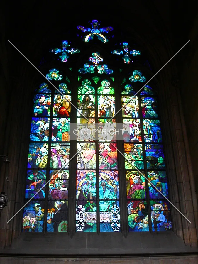 Detail from the interior