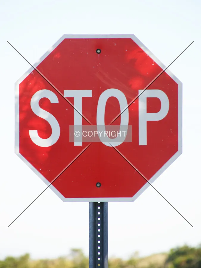 Stop sign