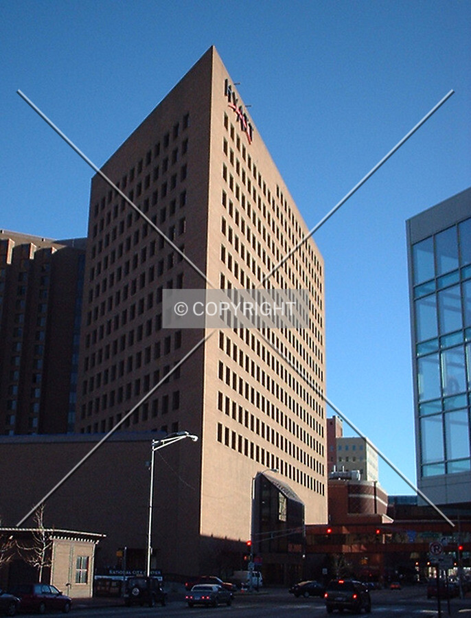 Southwest corner from Maryland Street
