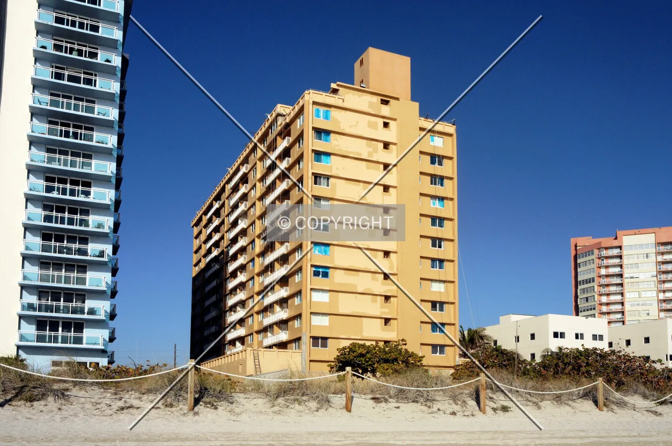View from the southeast