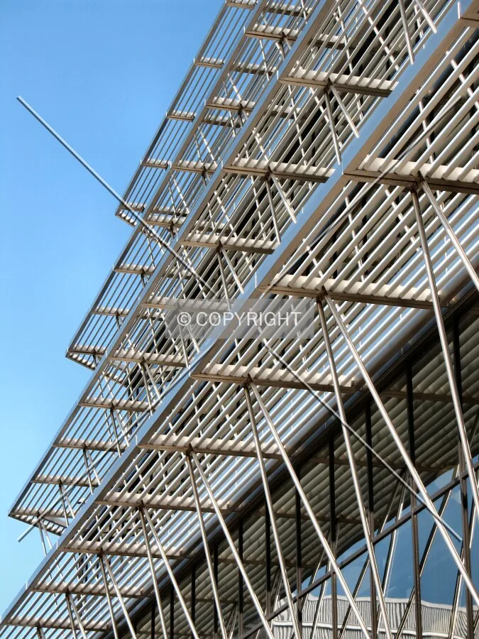Sunshades from below